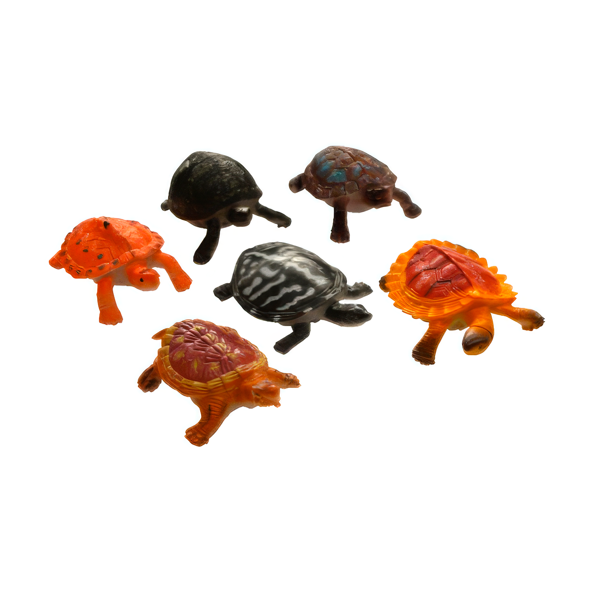 ADORNO 6 TORTUGAS Adorno para Pecera de 6 Tortugas