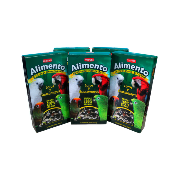 Alimento Loros y Guacamayas