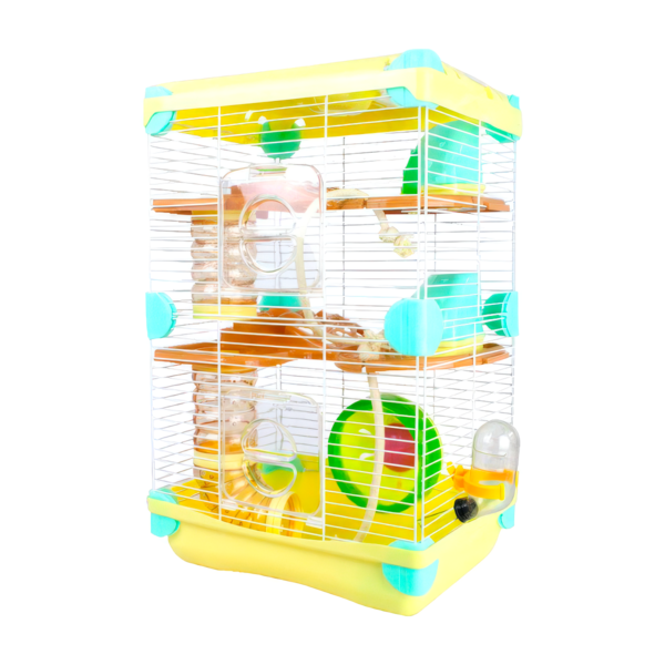 Jaula para Roedor Aventura de Triple Piso