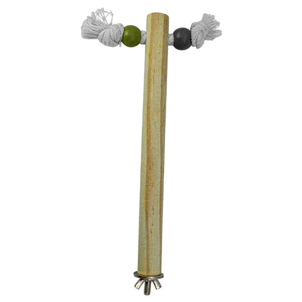 Juguete Barrita para Aves de Madera